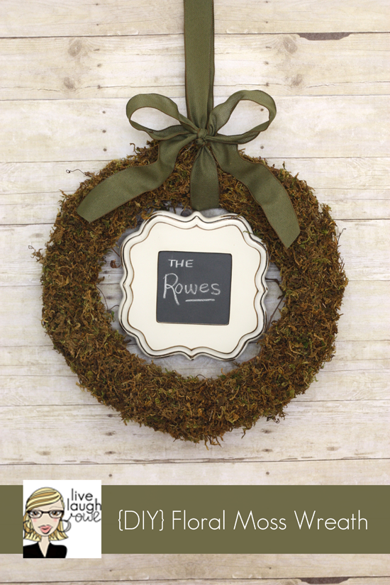 Floral Moss Wreath