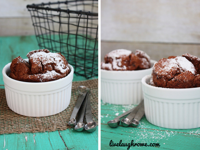 chocolate souffle