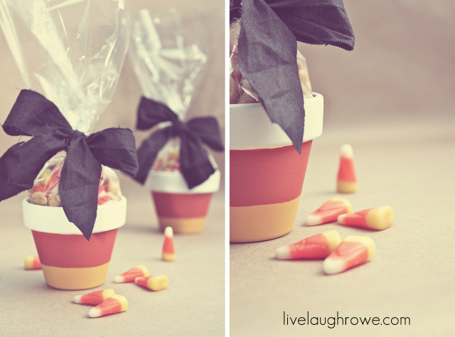 Candy Corn Pots Tutorial with Live Laugh Rowe