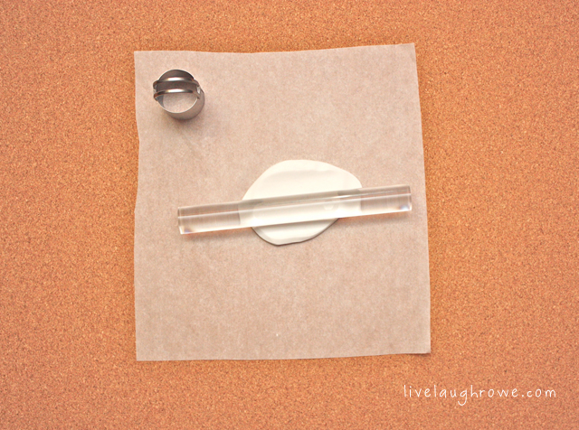 Rolling the Polymer Clay