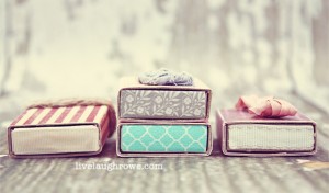 ends of matchboxes