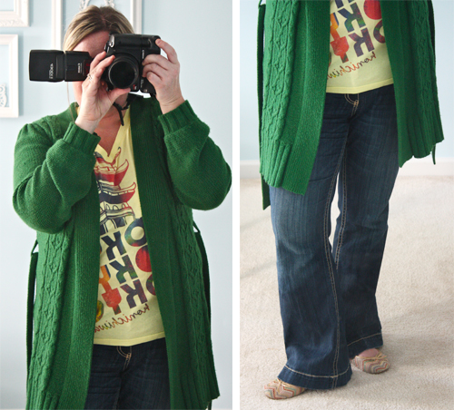 green old navy sweater ii