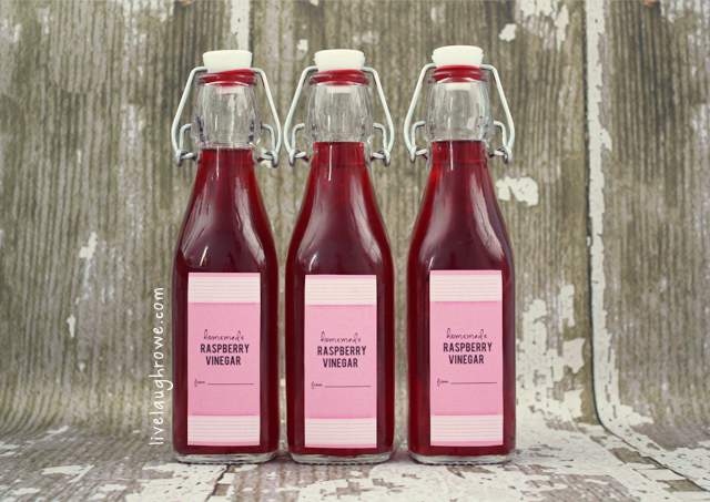 bottled rasperry vinegar