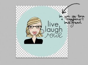 llr logo for necklace