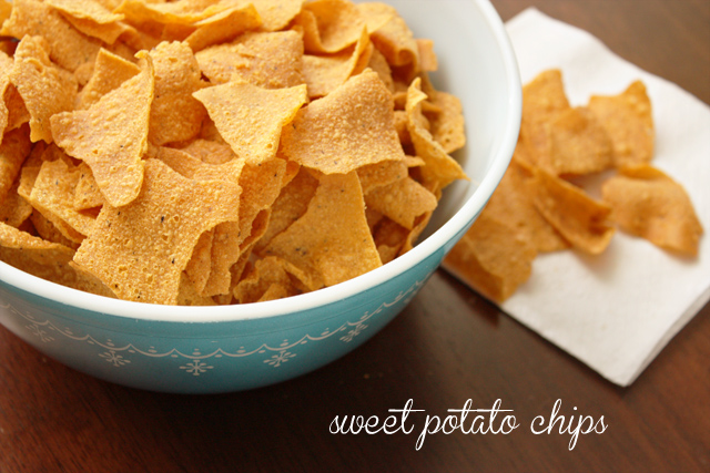 sweet potato chips