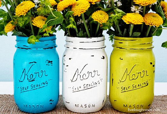 DIY Painted Mason Jars_550