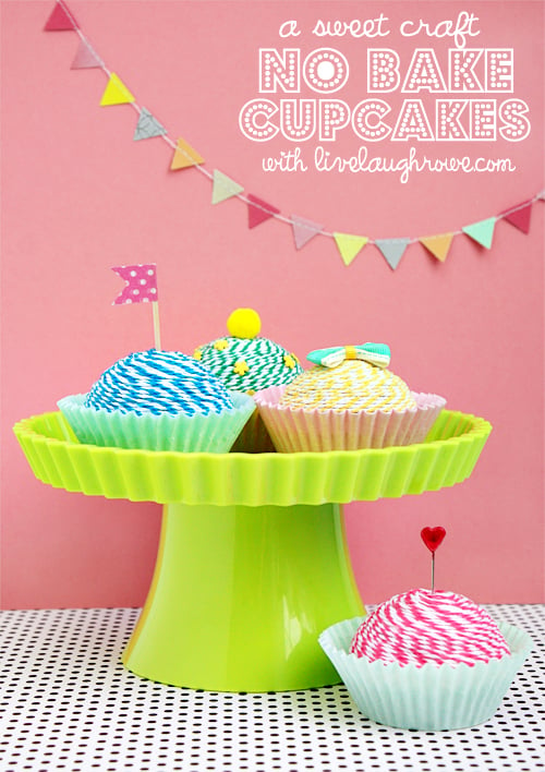 Fun and Sweet Craft No Bake Cupcakes