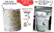 Red Posie Paint Giveaway