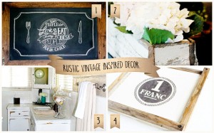 Rusti Vintage Decor