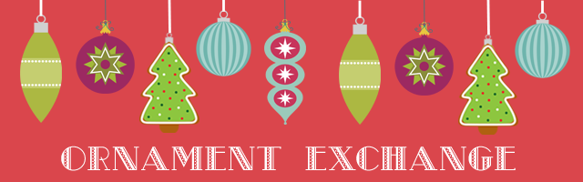 Christmas Ornament Exchange 2014 - livelaughrowe.com