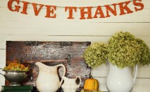 Be sure to Give Thanks! Have a blessed and Happy Thanksgiving