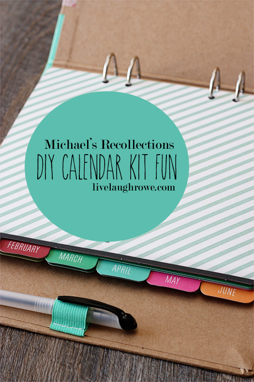 Great gift idea!! Michaels Recollection Calendar Kit Fun with ... Great gift idea!! Michaels Recollection Calendar Kit Fun with ...