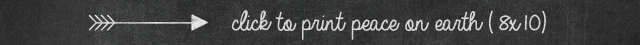click to print peace on earth printable