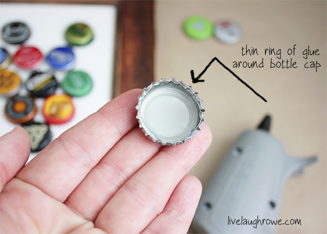 Diy Bottle Cap Magnetic Boards Live Laugh Rowe Diy Bottle Cap Magnetic Board With Livelaughrowe